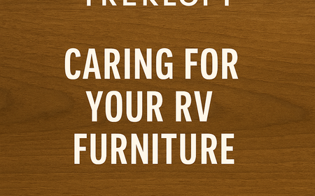 Caring for Your RV Furniture:  Tips for Cleaning & Maintenance on the Road